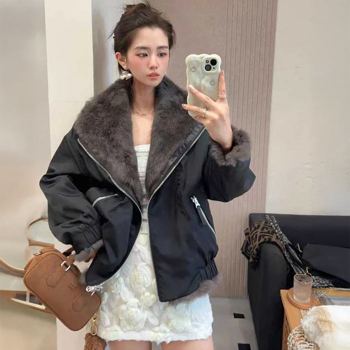 リバーシブルファーブルゾン(3colors)