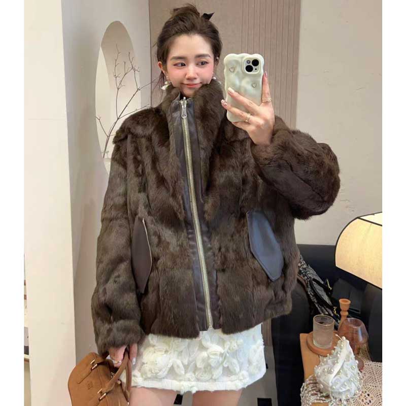 リバーシブルファーブルゾン(3colors)