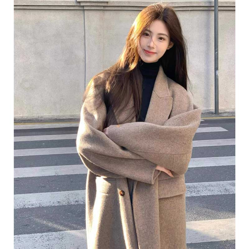 ダブルブレストチェスターコート(2colors)