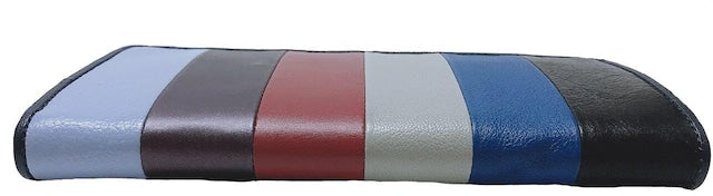 牛革ストライプ長財布（ネイビー）