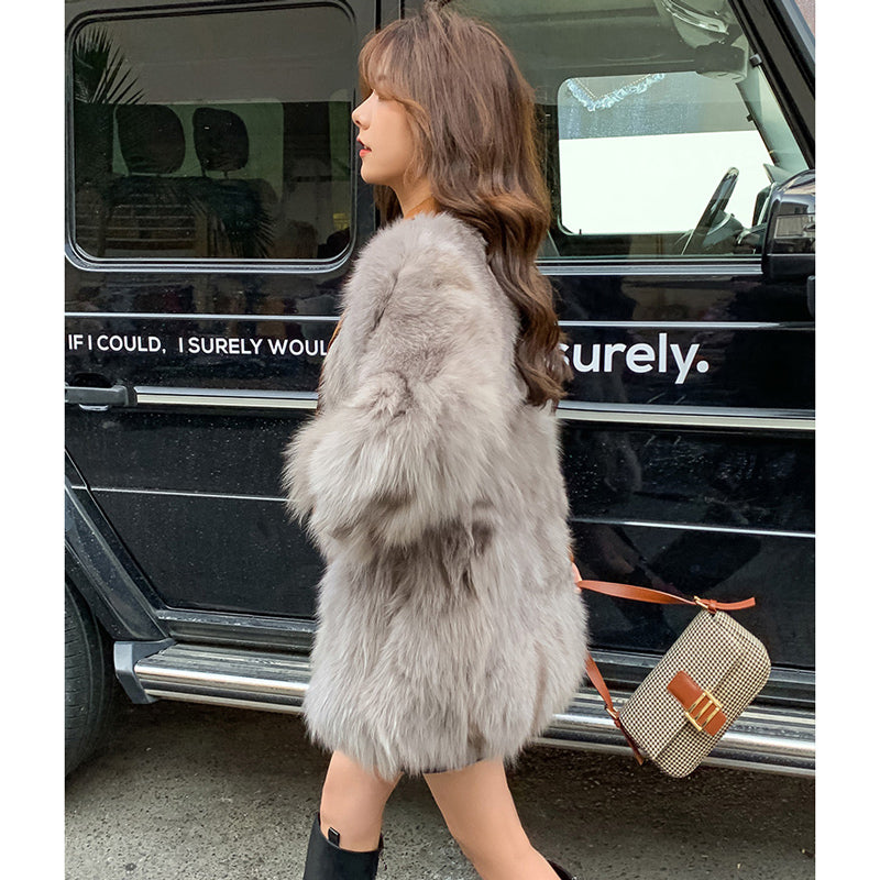 テーラードファーコート(3colors)