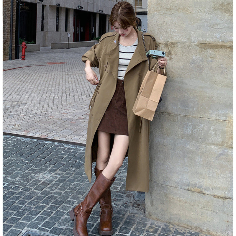 ウエストサイドドロストトレンチコート