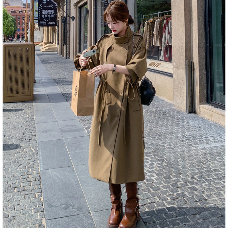 ウエストサイドドロストトレンチコート