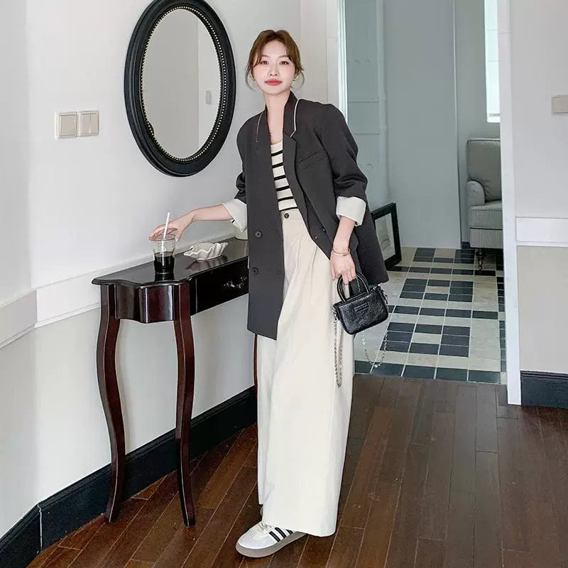 バイカラーラインテーラードジャケット