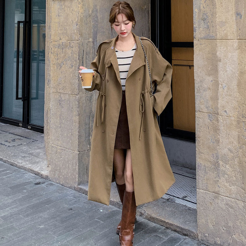 ウエストサイドドロストトレンチコート