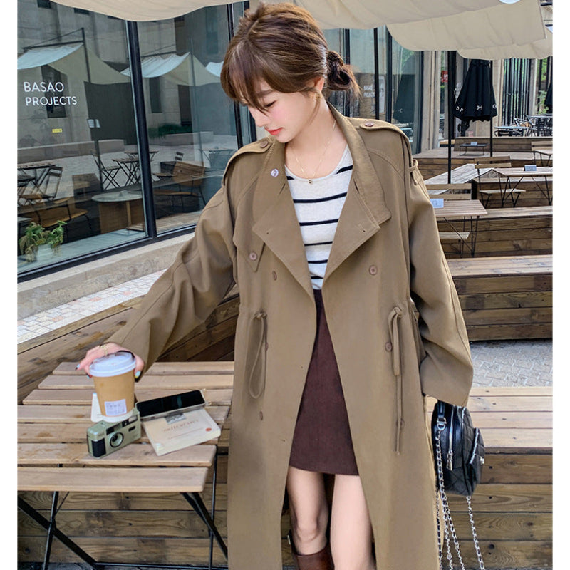 ウエストサイドドロストトレンチコート