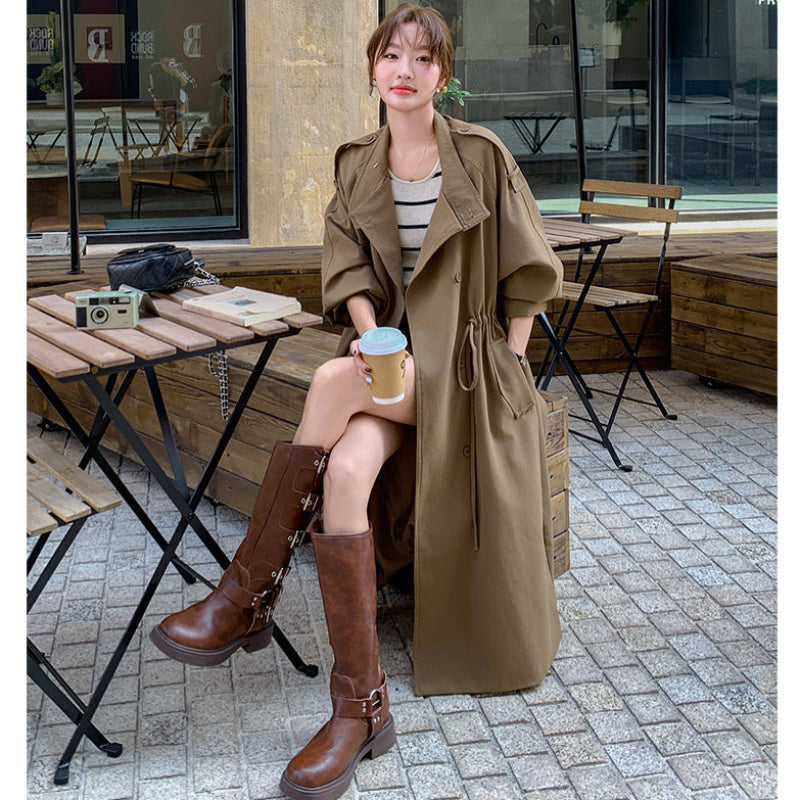 ウエストサイドドロストトレンチコート