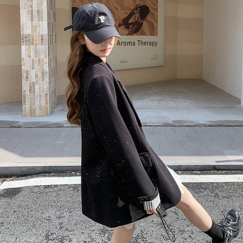 スパンコールモードジャケット