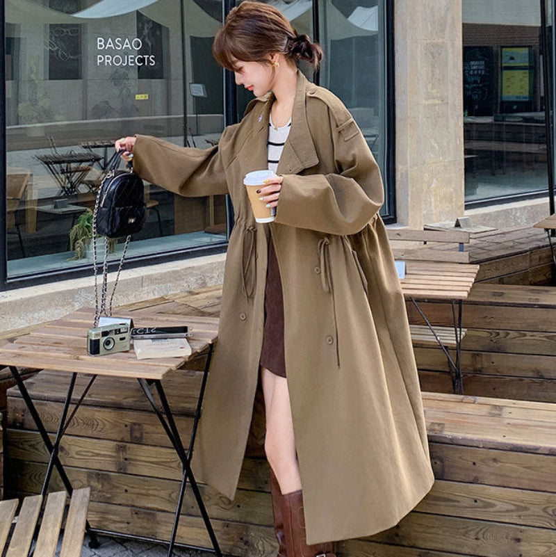 ウエストサイドドロストトレンチコート