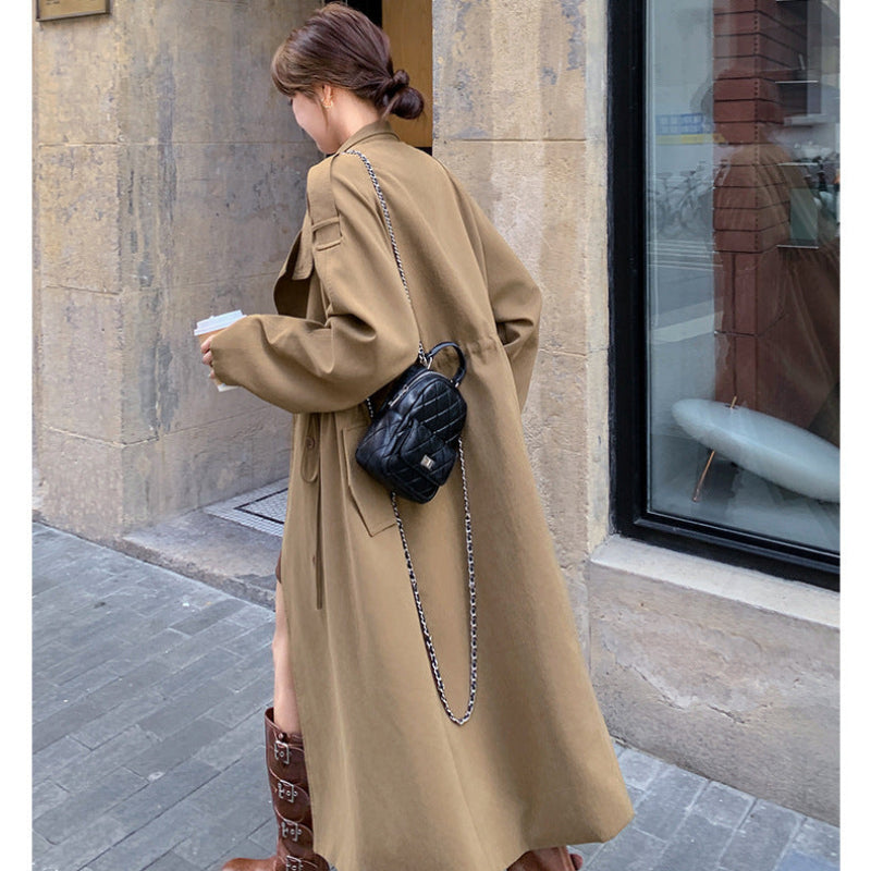 ウエストサイドドロストトレンチコート