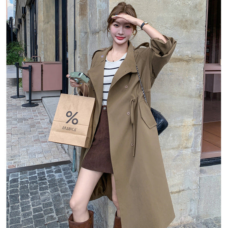 ウエストサイドドロストトレンチコート