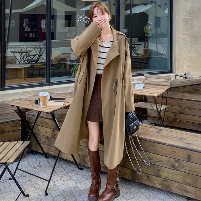 ウエストサイドドロストトレンチコート