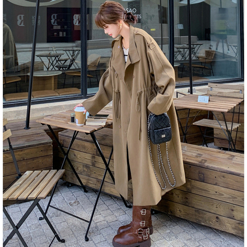 ウエストサイドドロストトレンチコート