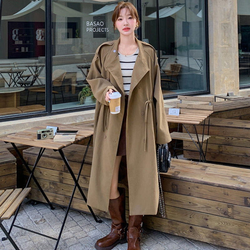 ウエストサイドドロストトレンチコート