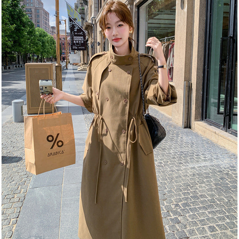 ウエストサイドドロストトレンチコート