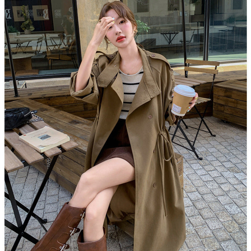 ウエストサイドドロストトレンチコート