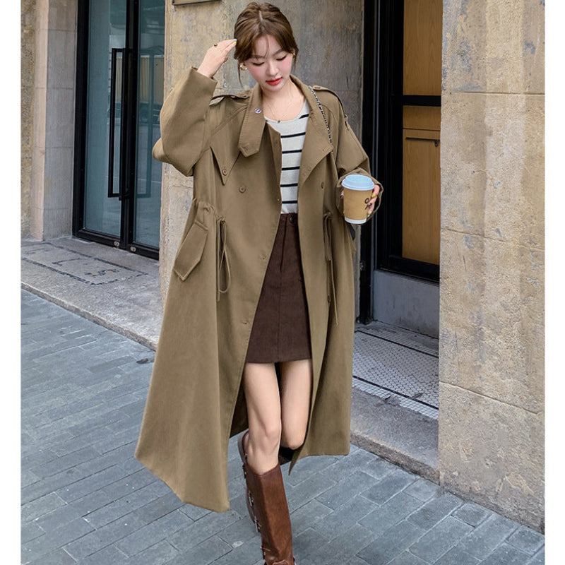 ウエストサイドドロストトレンチコート