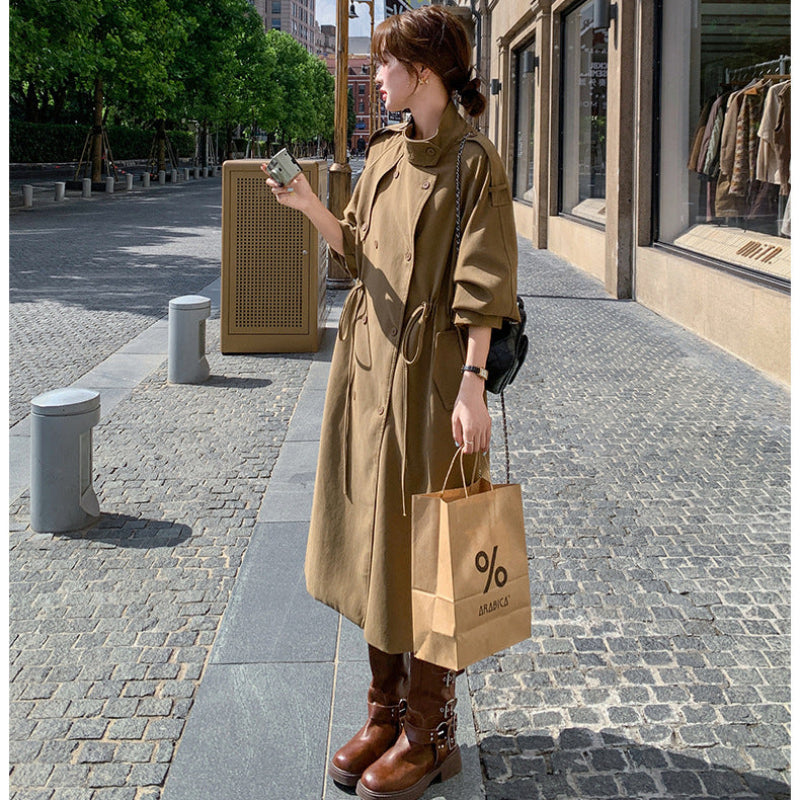 ウエストサイドドロストトレンチコート