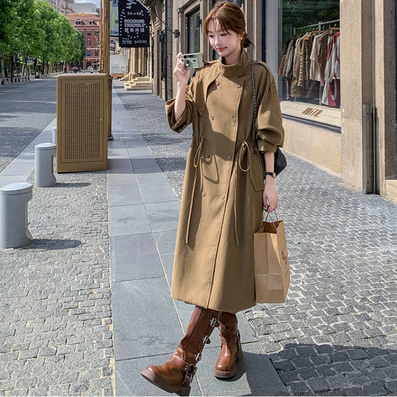 ウエストサイドドロストトレンチコート