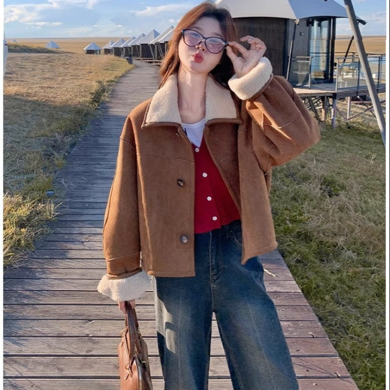 ボアブルゾンリバーシブルジャケット